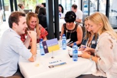 Business networking event
